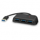 Hub USB Speedlink SL-140109, 3x USB 3.2 Gen 1, 1x USB-C, Black