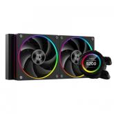 Cooler procesor ID-Cooling SL240 Black, aRGB LED, 2x 120mm