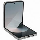 Telefon mobil Samsung Galaxy Z Flip6, Dual SIM, 256GB, 12GB RAM, 5G, Silver Shadow