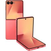 Telefon mobil Samsung Galaxy Z Flip7, Dual SIM, 6.9 inch, 512GB, RAM 12GB, 5G, Coral Red