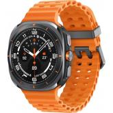 SmartWatch Samsung Galaxy Watch Ultra, 1.5inch, Curea Silicon, 47mm, 4G LTE, Titanium Grey-Orange