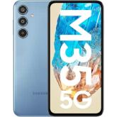 Telefon Mobil Samsung Galaxy M35, Dual SIM, 128GB, 6GB RAM, 5G, Light Blue