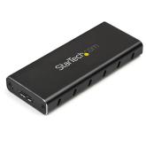 Rack SSD Startech SM21BMU31C3, USB 3.1 Tip B, M.2 SATA, Black