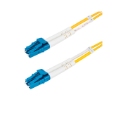 Patch Cord Sartech SMDOS2LCLC30M, LC Duplex - LC Duplex, 30m, Yellow