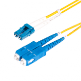 Patch Cord Fibra Optica Startech SMLCSC-OS2-30M, Single-Mode, OS2, Duplex LC/UPC - Duplex SC/UPC, 30 m