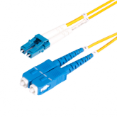 Patch Cord Startech SMLCSC-OS2-7M, Single Mode, LC Duplex - SC Duplex, 7m, Yellow