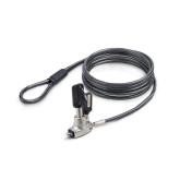 Cablu securitate Startech SNBLK-LAPTOP-LOCK, 1.5m, Black