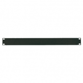 Solid Blank Panel Logilink, 19inch, 1U, Black