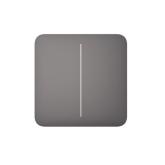 Buton releu Ajax SoloButton 2-gang, Grey