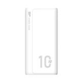 Baterie portabila Silicon Power QP15, 10000mAh, 2x USB, 1x USB-C, 1x microUSB, White