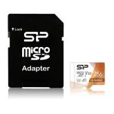 Memory Card microSDXC Silicon Power Superior Pro 256GB, Class 10, UHS-I U3, V30, A1 + Adaptor SD