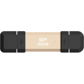 SSD portabil Silicon Power DS72, 500GB, USB-C/A, Gold