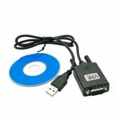 Cablu Spacer SPA-USB-RS232, USB 2.0 - RS232, 0.3m, Black