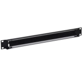 Cable management Spacer SPCM-1UB-BK-02, 19 inch, 1 U, Black