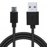 Cablu de date Spacer SPDC-MICRO-PVC-BK-0.5, USB - microUSB, 0.5m, Black