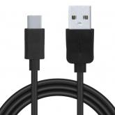 Cablu de date Spacer SPDC-TYPEC-PVC-BK-0.5, USB - USB-C, 0.5m, Black
