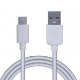 Cablu de date Spacer SPDC-TYPEC-PVC-W-1.0, USB - USB-C, 1m, White