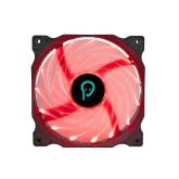 Ventilator Spacer SPFC-120-3P-RD, Red LED, 120mm