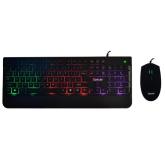 Kit Spacer SPGK-INVICTUS - Tastatura Invictus, RGB LED, USB, Black + Mouse Optic, RGB LED, USB, Black