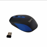 Mouse optic Spacer SPMO-WS01-BKBL, USB Wireless, Black-Blue