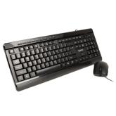Kit Spacer SPOK-WD-02 - Tastatura, USB, Black + Mouse Optic, USB, Black