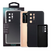 Protectie pentru spate Spacer SPPC-HU-P-40P-SLK pentru Huawei P40 Pro, Black