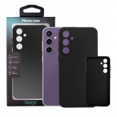 Protectie pentru spate Spacer Silicon pentru Galaxy S23 FE, Black