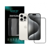 Folie de sticla Spacer SPPG-AP-IP15PM-TG  pentru Iphone 15 Pro Max, Clear