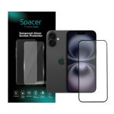 Folie de protectie Spacer SPPG-AP-IP16PL-TG pentru iPhone 16 Plus, Clear