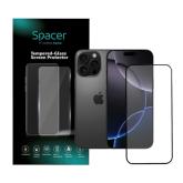 Folie de protectie Spacer SPPG-AP-IP16PM-TG pentru iPhone 16 Pro Max, Clear