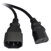 Cablu alimentare Spacer SPPW-C14-C13-10A-1.8, C14 - C13, 1.8 m, Black