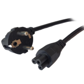 Cablu alimentare Spacer SPPW-SCHK-C5-10A-1.8, Shucko - C5, 1.8 m, Black