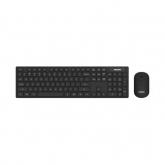 Kit Wireless Tastatura Philips SPT6103B, USB, Black + Mouse Optic, USB, Black