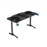 Birou gaming Serioux Radiance, Black-Blue