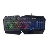 Tastatura Serioux Andor, RGB LED, USB, Black