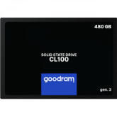 SSD Goodram CL100 G3 480GB, SATA3, 2.5inch, Black