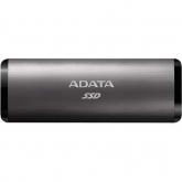 SSD portabil ADATA SE760, 256GB, USB 3.1 Tip C, Titan