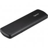 SSD portabil APACER AS721, 500GB, USB 3.2 Type-C, Black