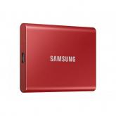 SSD Portabil Samsung T7, 1TB, USB-C 3.2, Red