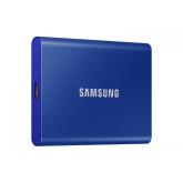 SSD Portabil Samsung T7, 2TB, USB-C 3.2, Blue