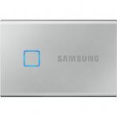 SSD Portabil Samsung T7 Touch, 1TB, USB-C 3.1, Metallic Silver