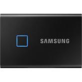 SSD Portabil Samsung T7 Touch, 2TB, USB-C 3.1, Metallic Black