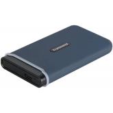 SSD portabil Transcend ESD370C, 1TB, USB 3.1 Tip C, Blue