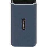 SSD portabil Transcend ESD370C, 250GB, USB-C, Blue