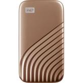 SSD portabil Western Digital 500GB, USB-C, 2.5inch, Gold