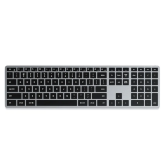 Tastatura Wireless Satechi Slim X3, USB Wireless/Bluetooth, Space Grey
