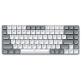 Tastatura Wireless Satechi SM1 Slim, USB Wireless/Bluetooth, White-Grey