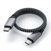 Cablu de date Satechi ST-TCC10M, USB-C male - USB male, 0.25m, Gray