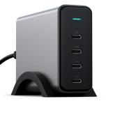 Incarcator retea Satechi ST-UC165GM-EU, 4 x USB-C, 165W, Space Grey