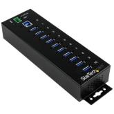 Hub USB 3.0 Startech ST1030USBM, 10x USB 3.2 gen 1, Black